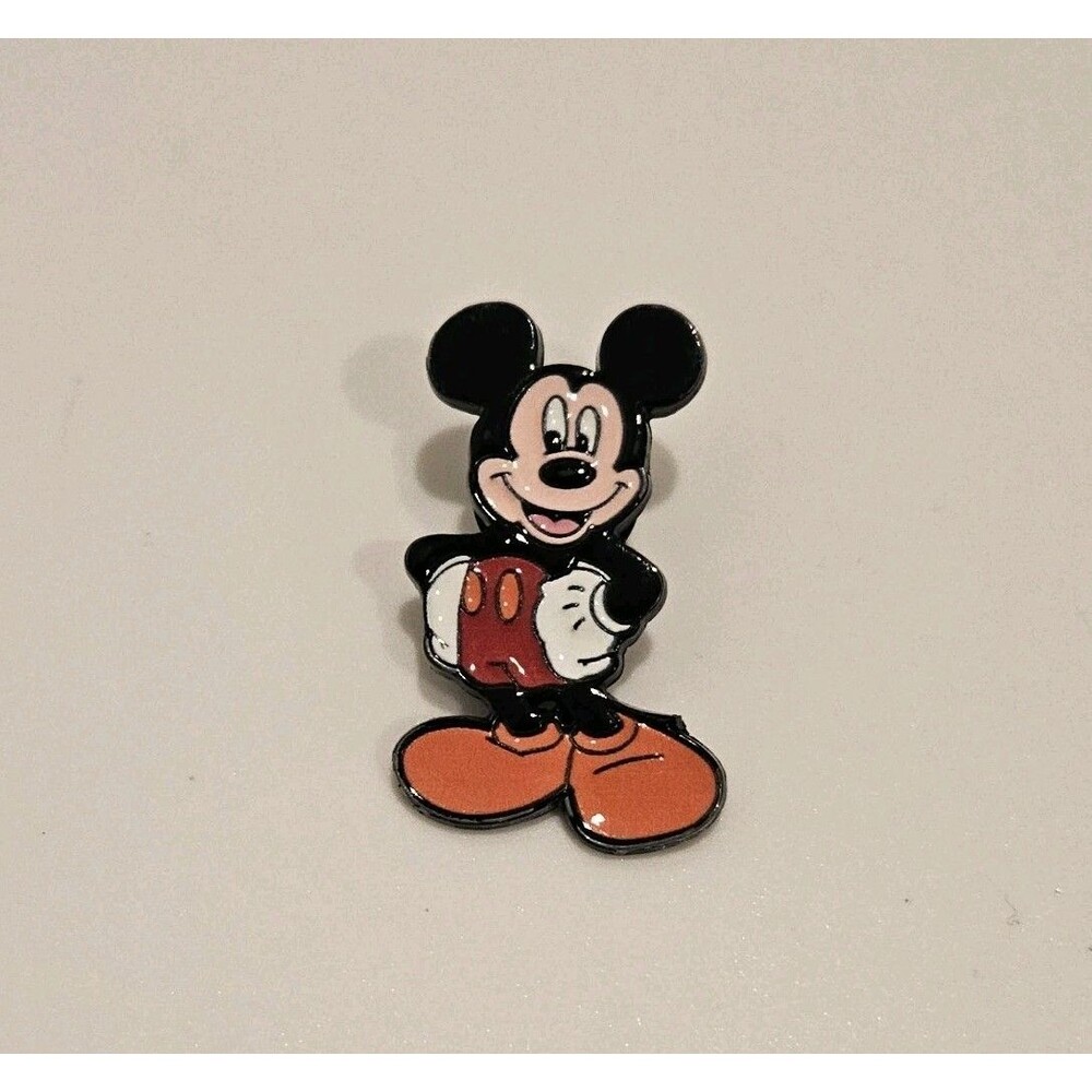 Mickey Mouse Cartoon Character Fists Metal Enamel Trading Pin